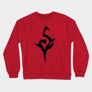 Genshin Impact - Hu Tao Hat Symbol (Black) Crewneck Sweatshirt